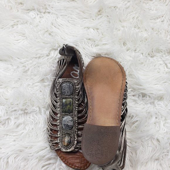 Sam Edelman | Leather Gladiator Sandals - Picture 2 of 4